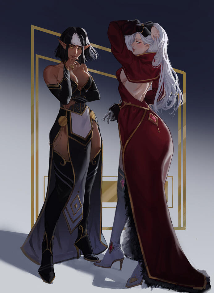 Fullbody by Kitsukkit