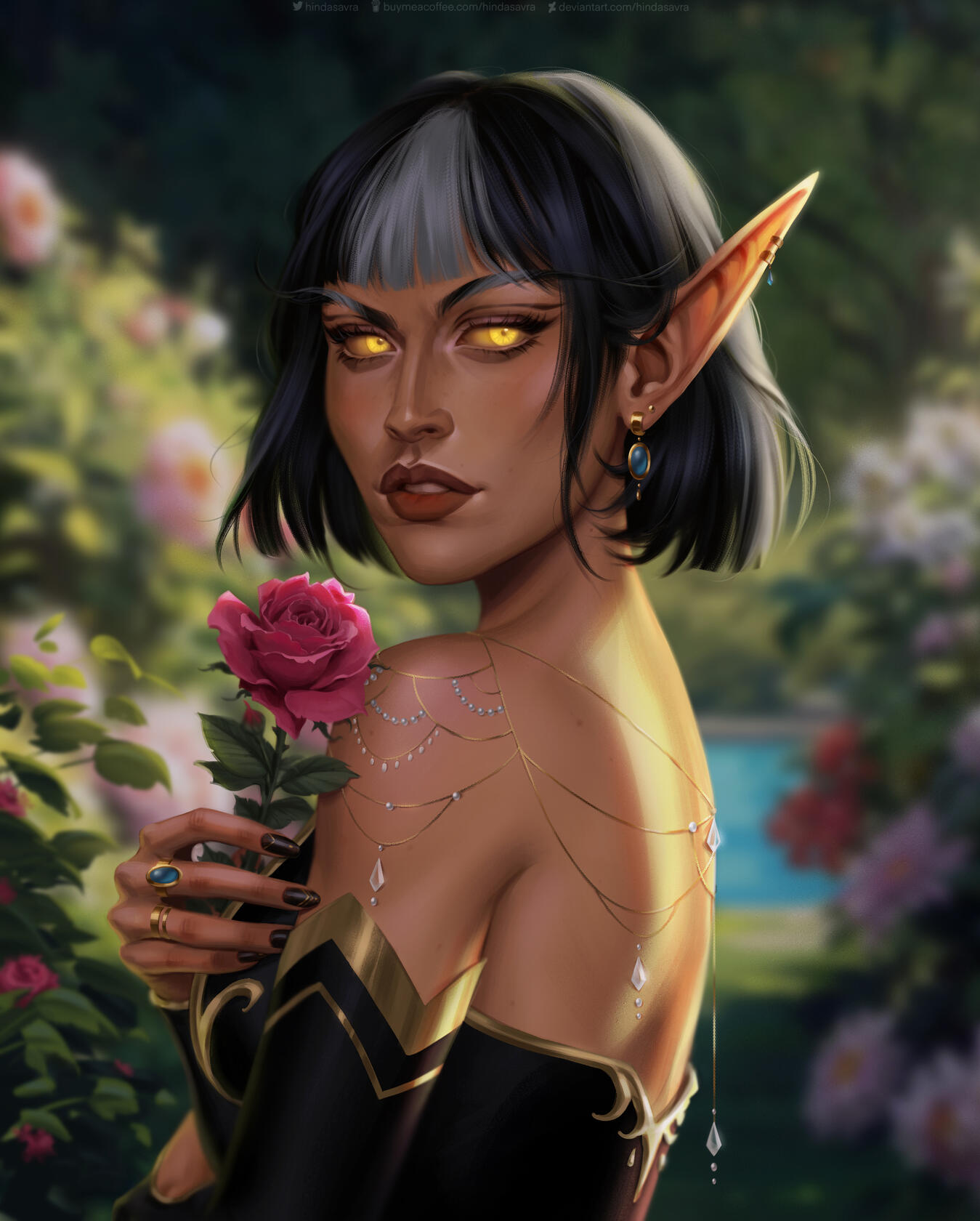 Portrait by hindasavra